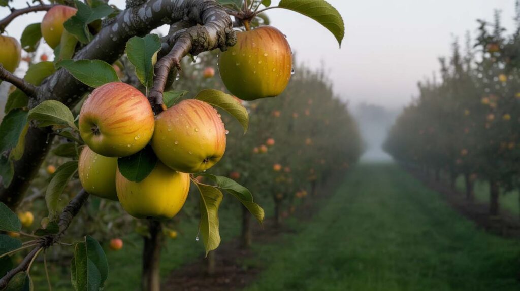 cultivo manzanas fuji de km0