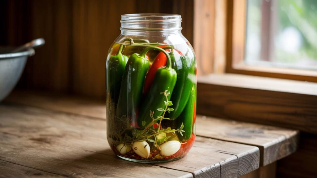 chile jalapeño en vinagre