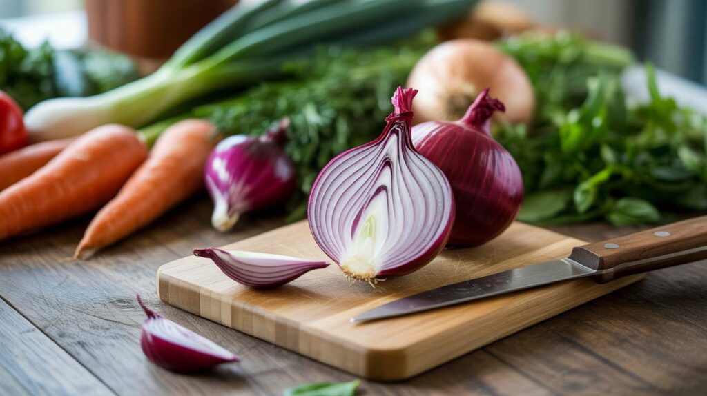 Propiedades y beneficios de la cebolla morada