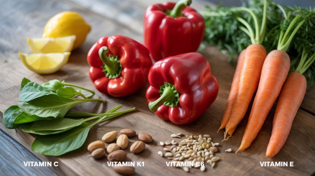 Vitaminas y minerales destacados