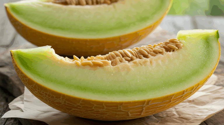 melon galia | caracteristicas distintivas