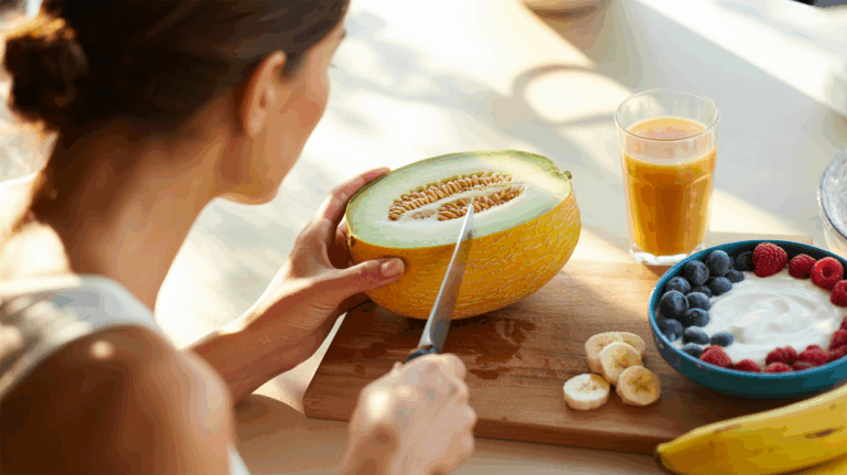 melon galia | beneficios para la salud