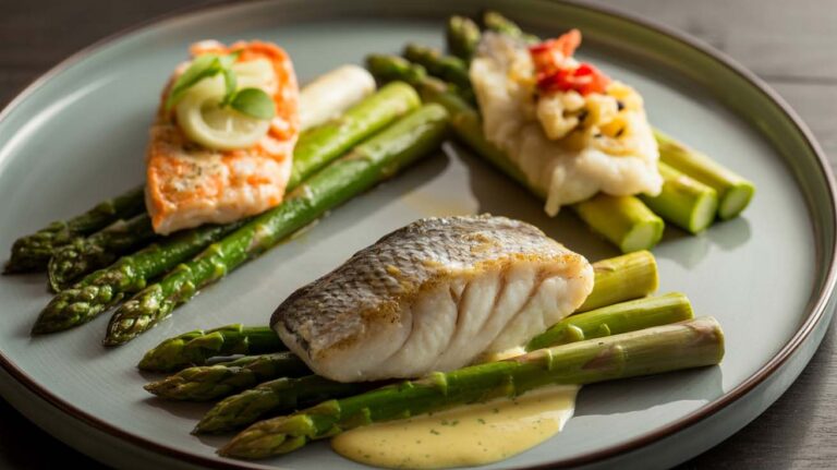 esparragos verdes a la plancha | guarniciones