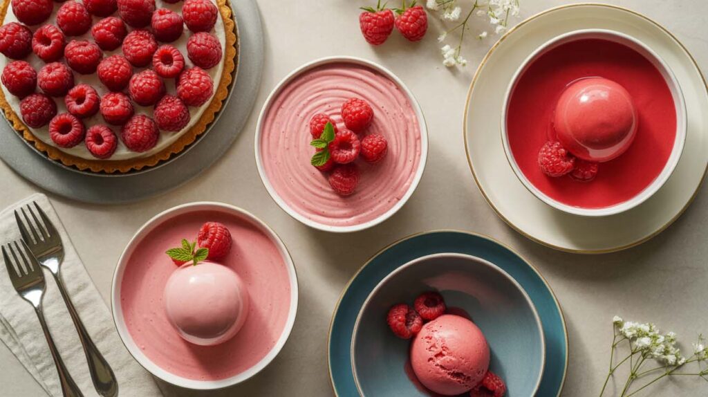 frambuesas | aplicaciones en reposteria