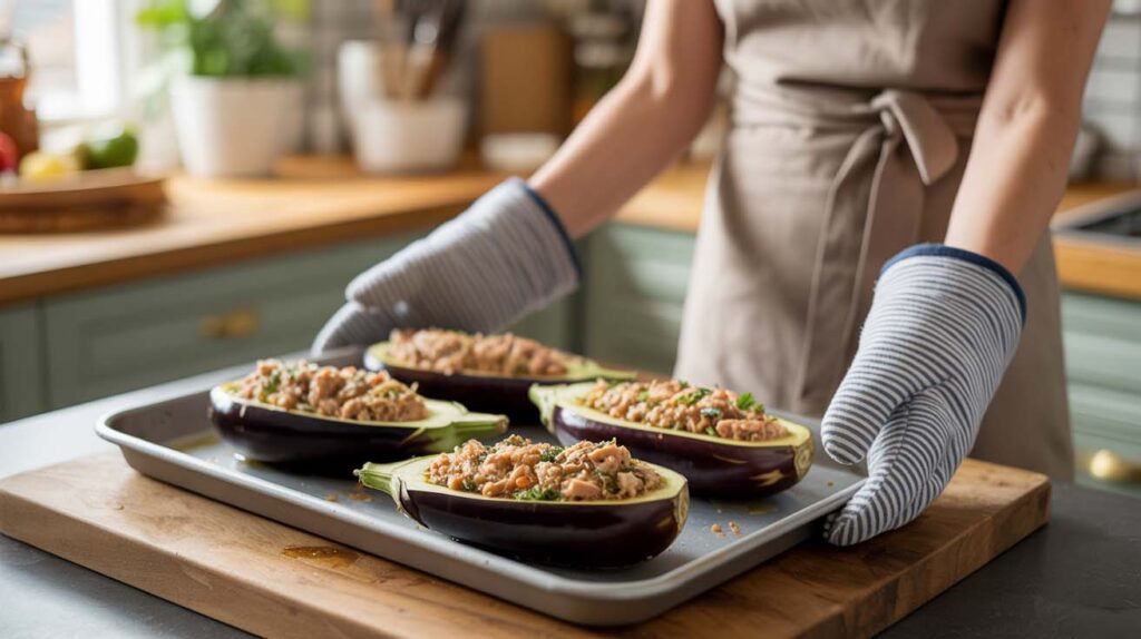 berenjenas rellenas de atun | propiedades nutricionales y beneficios