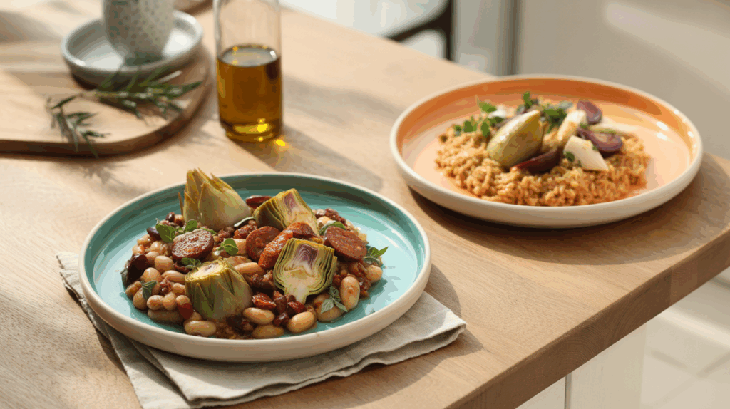 alcachofa | recetas habituales en gastronomia española