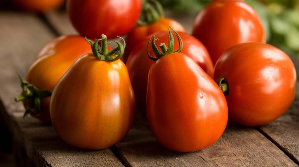 tomate con forma de pera | tomate pera