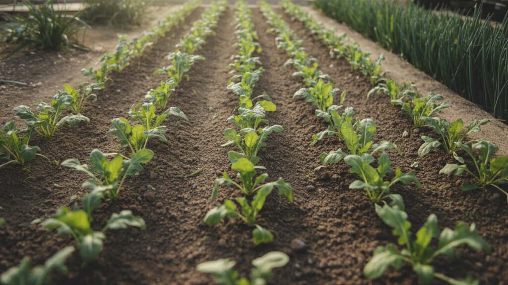 Siembra y desarrollo de las semillas | rucula