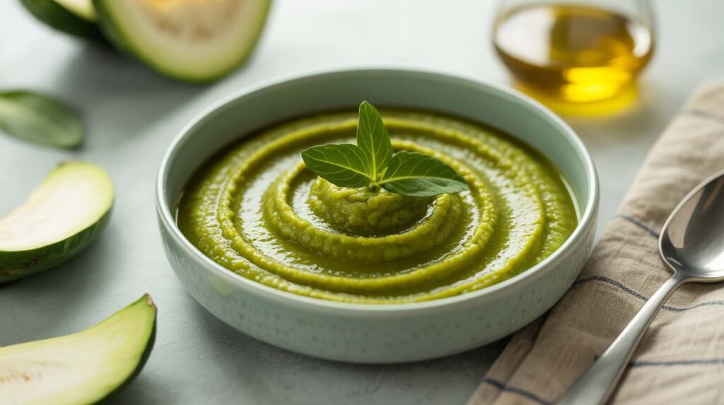 preparacion y conservacion | pure de calabacin