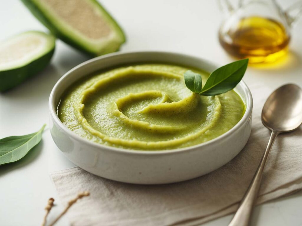 receta saludable con calabacin | pure de calabacin