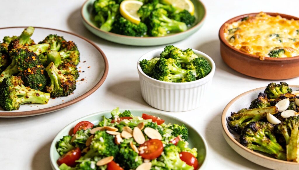 Brocoli salteado con ajo y pimienta negra | recetas con brocoli