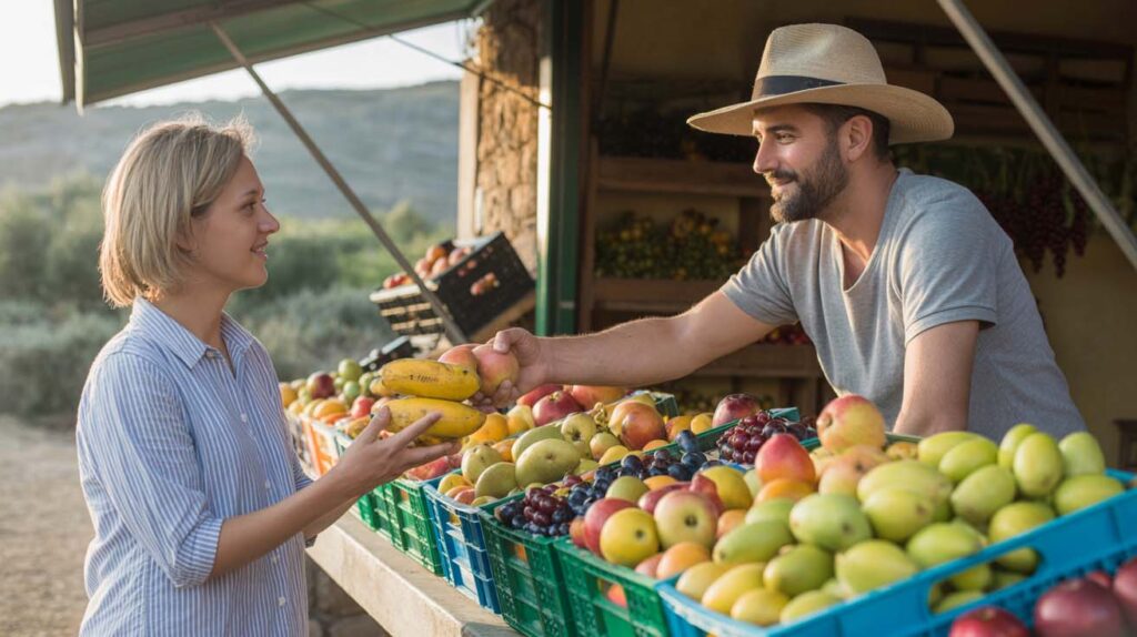 Por que cada vez mas personas compran fruta Km 0 directamente a productores | propiedades del pomelo
