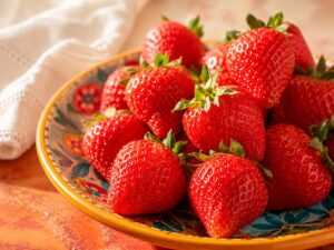 comprar fresas alfarras lleida | Caja de 1 kg de fresas cultivadas por agricultores locales con décadas de experiencia: todo un lujo de sabor